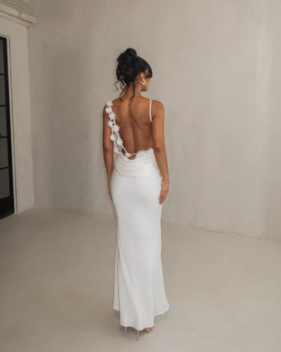 Lunara | Satin Maxi Dress