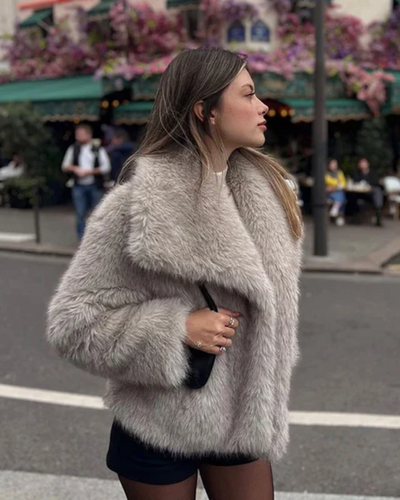 Amaya | Luxe Faux Fur Coat
