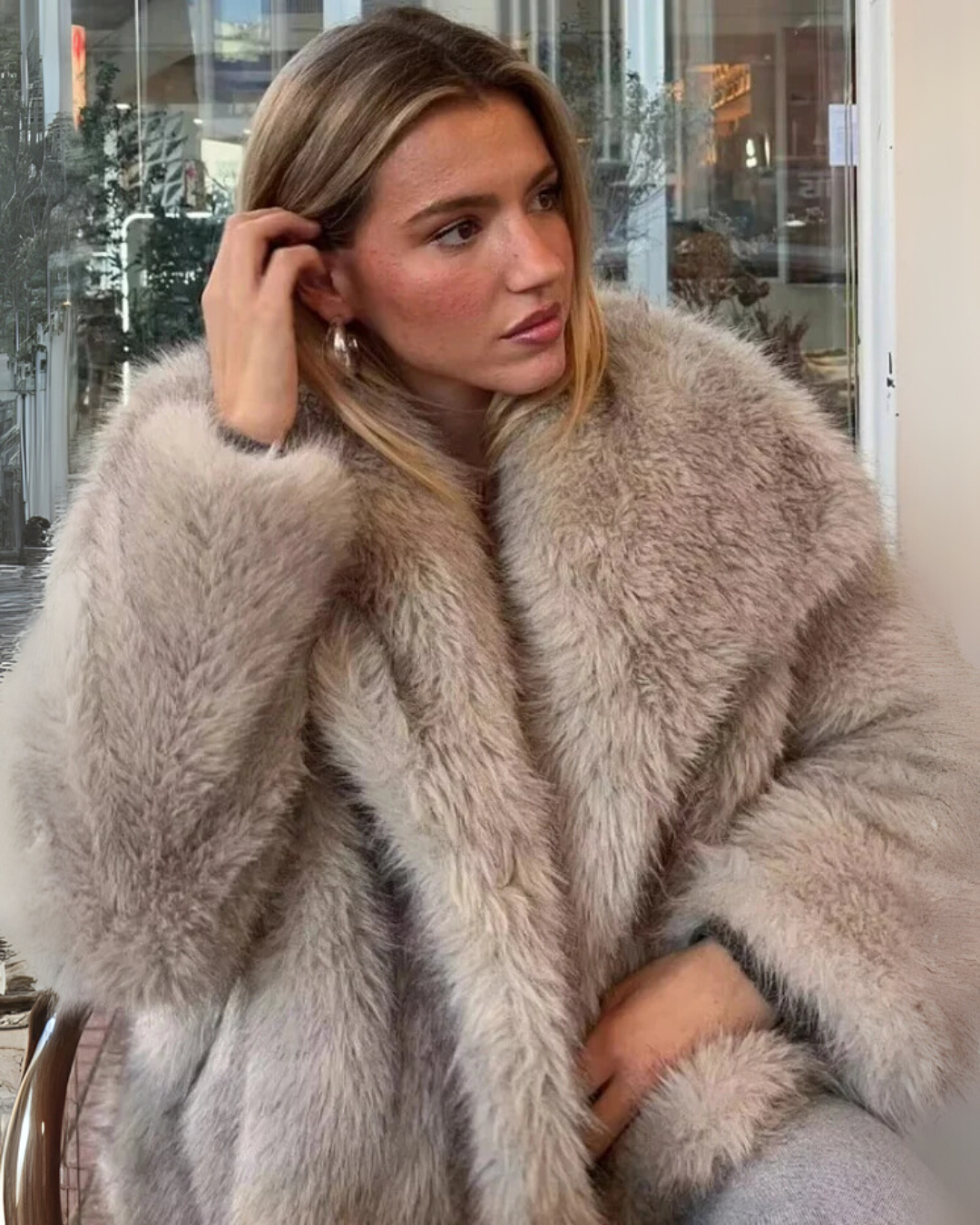 Amaya | Luxe Faux Fur Coat