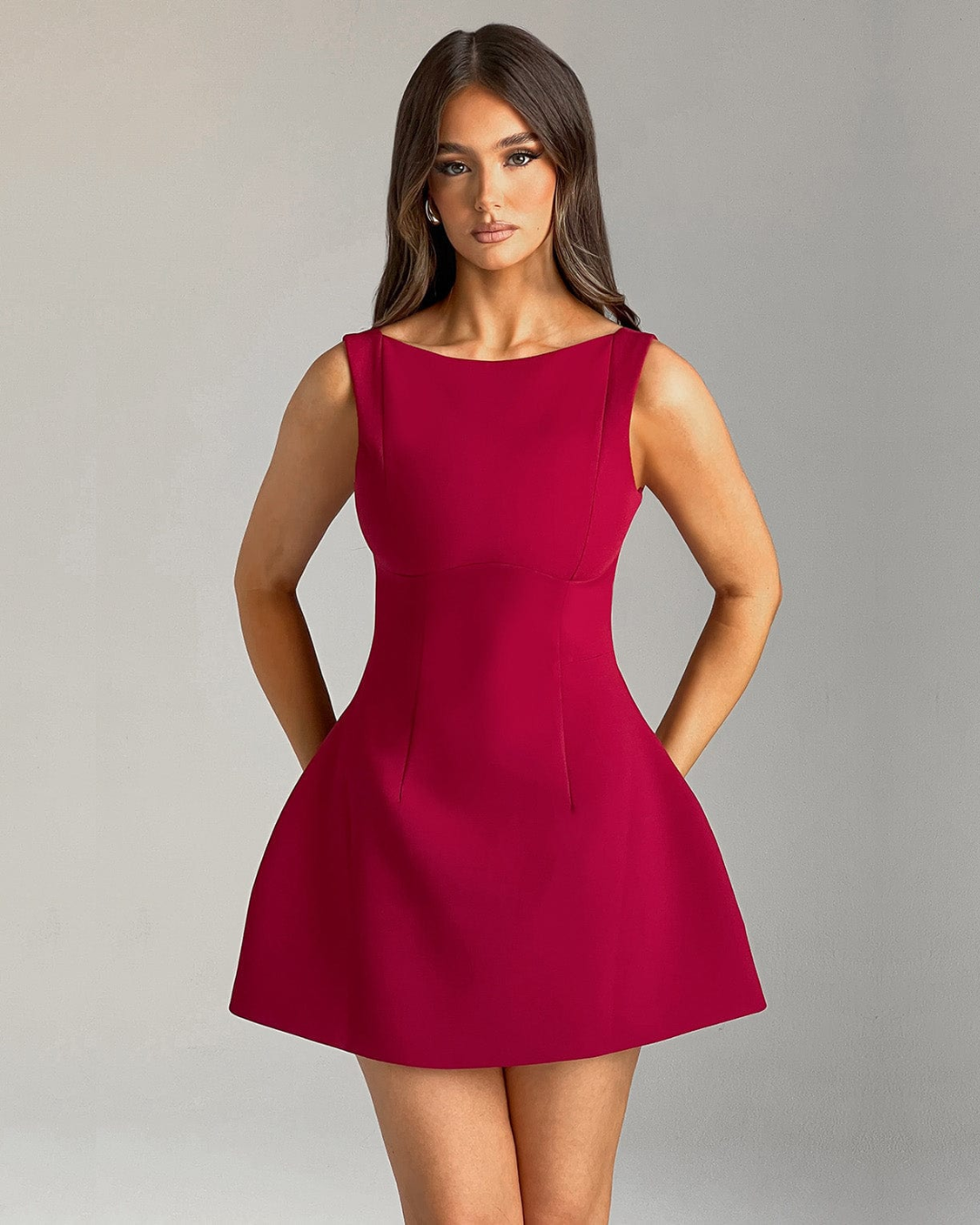 Celeste | Sculpted Mini Dress