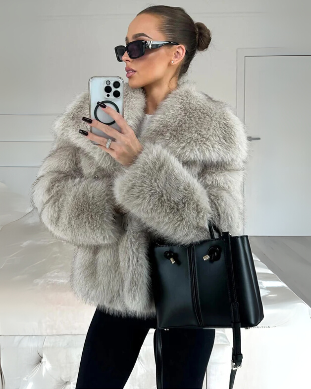 Amaya | Luxe Faux Fur Coat