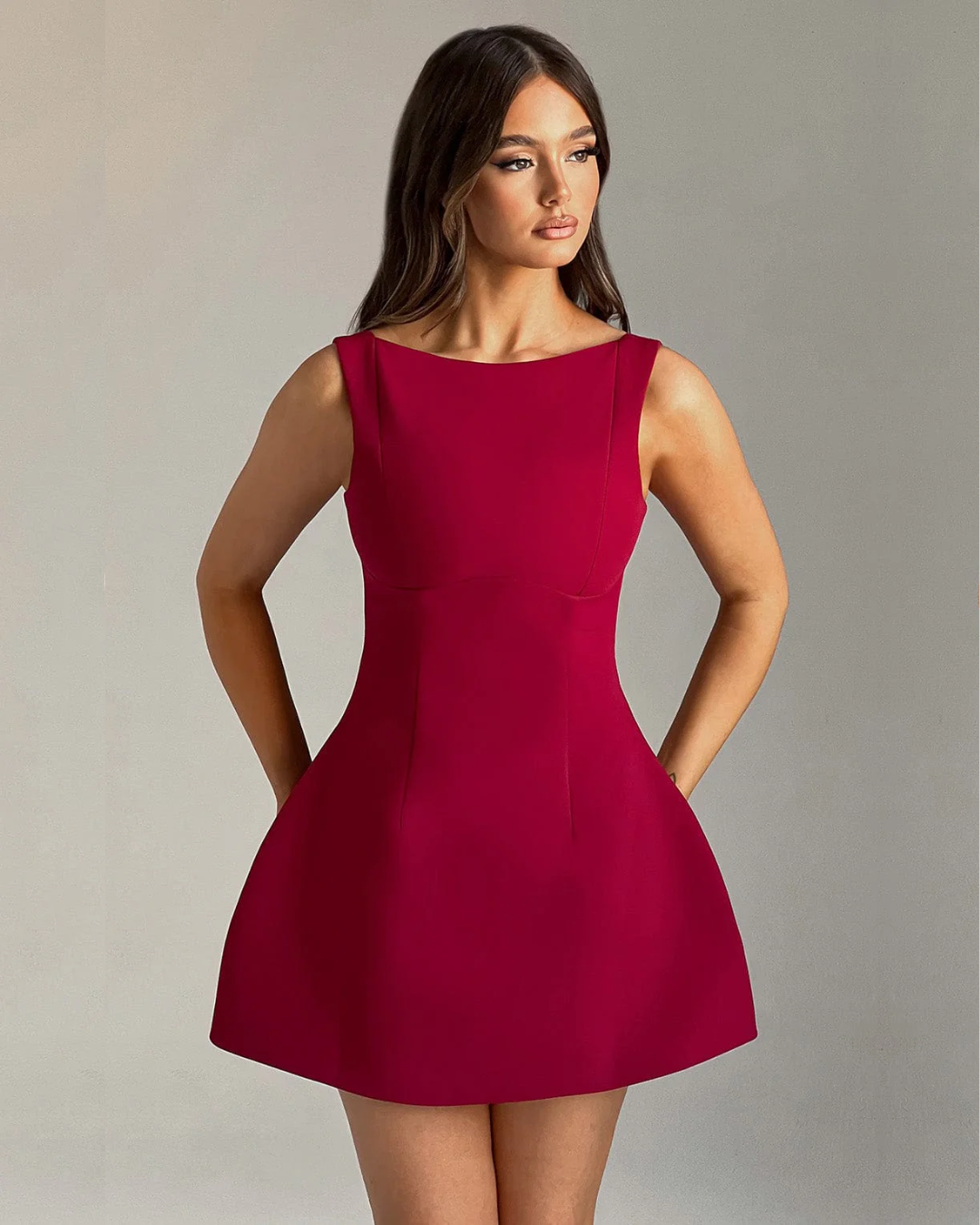 Celeste | Sculpted Mini Dress