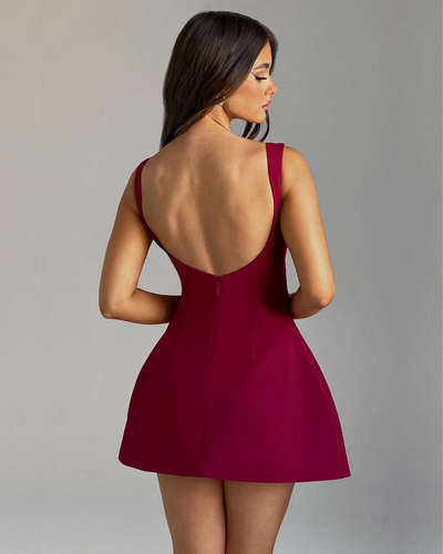 Celeste | Sculpted Mini Dress
