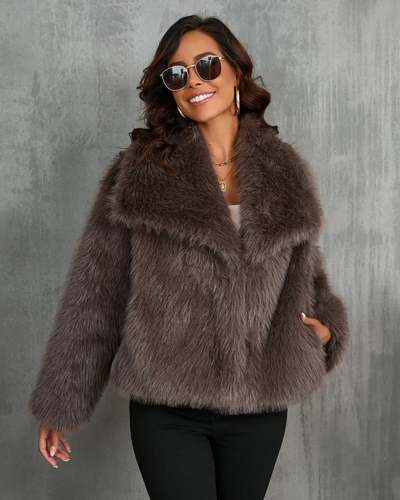 Amaya | Luxe Faux Fur Coat