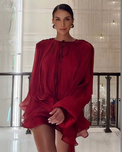 Liora | Ruffle Mini Dress