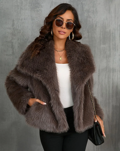 Amaya | Luxe Faux Fur Coat