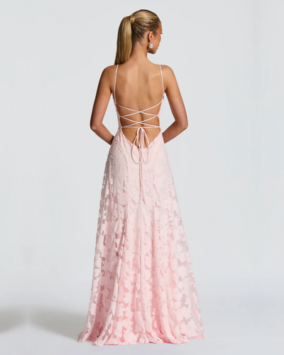 Elisane | Lace Contour Maxi Dress