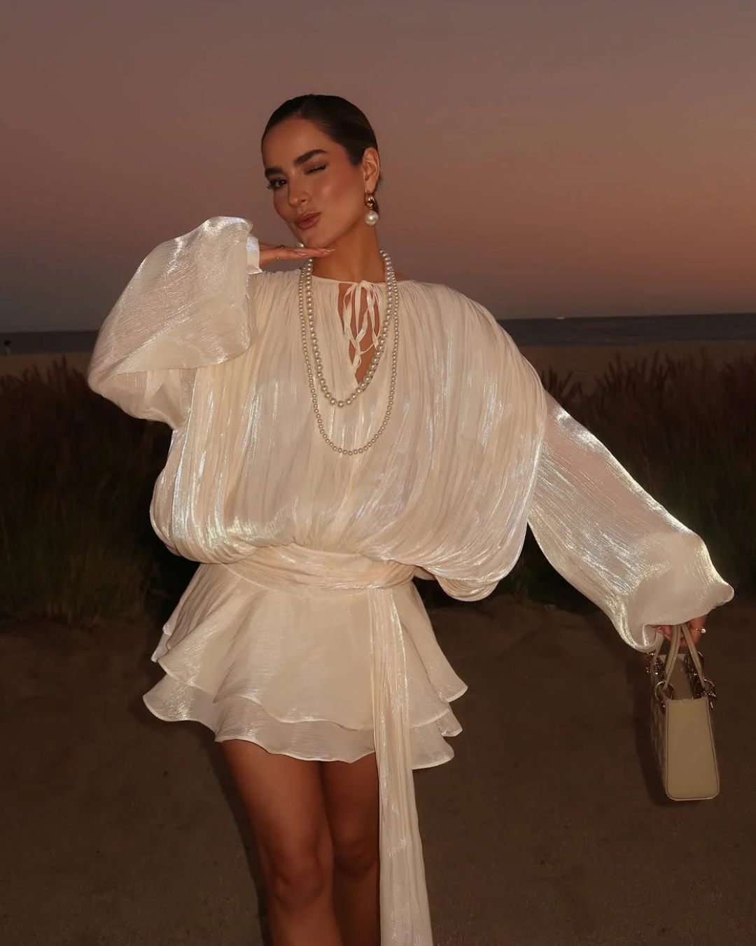 Liora | Ruffle Mini Dress
