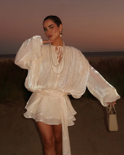 Liora | Ruffle Mini Dress