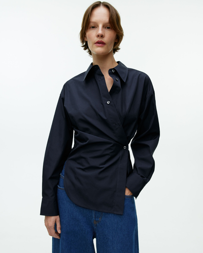 Selvine | Asymmetric Wrap Shirt