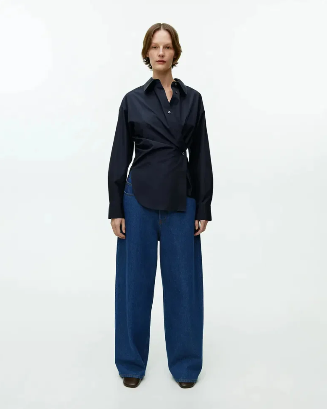 Selvine | Asymmetric Wrap Shirt