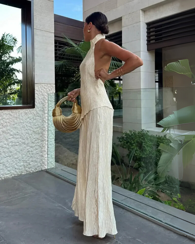 Aveline | Luxe Pleated Set