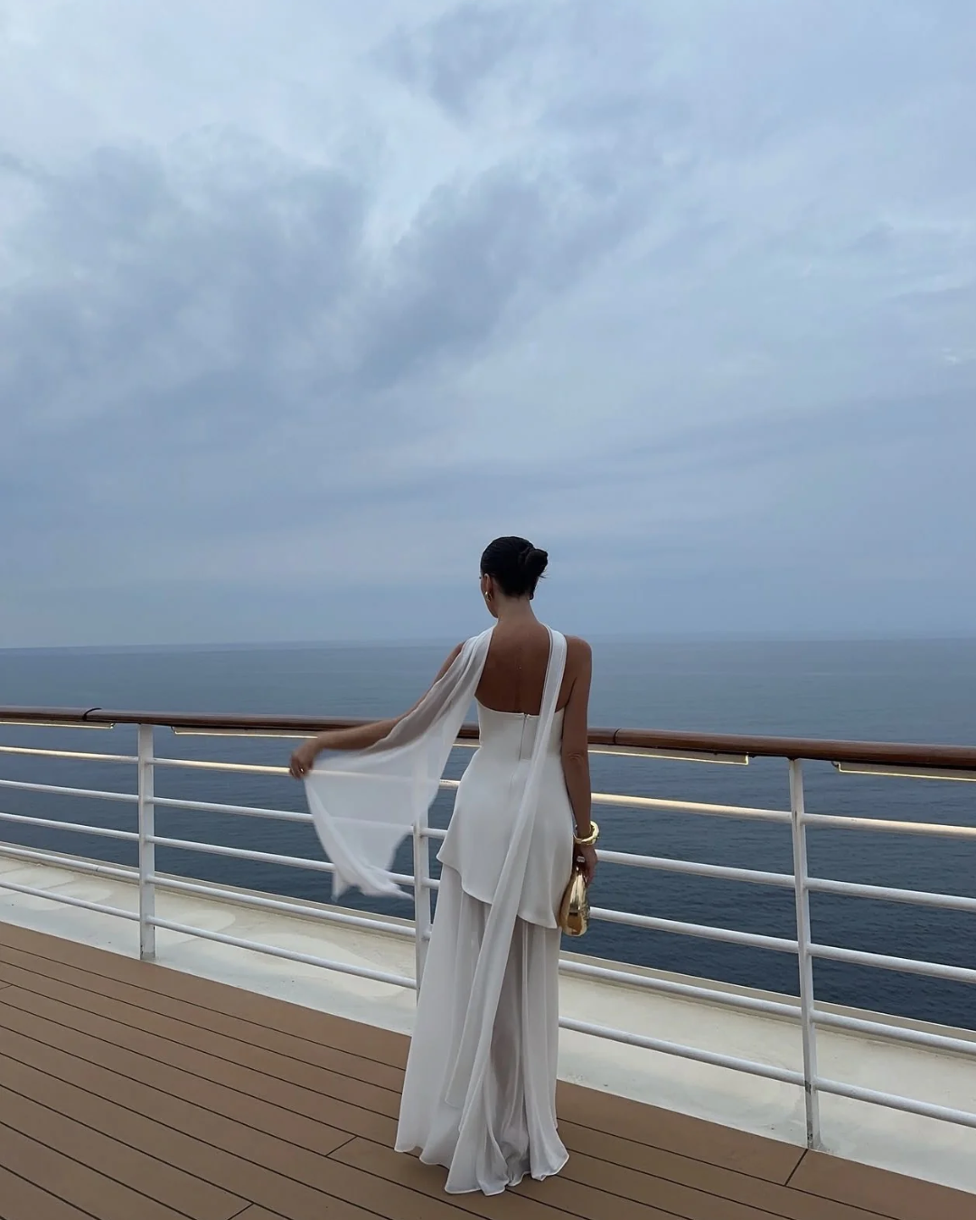 Clarisse | Elegant Scarf Maxi Dress