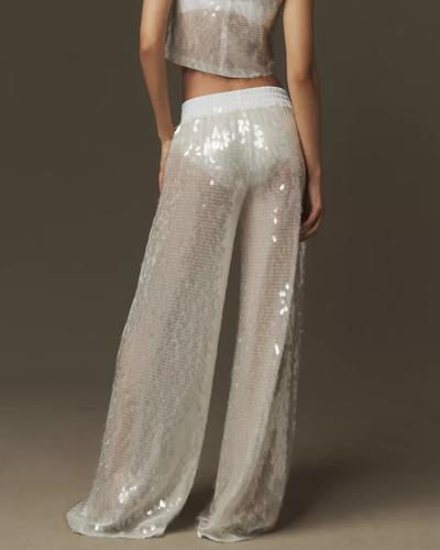 Serayne | Fluid Sequin Pants