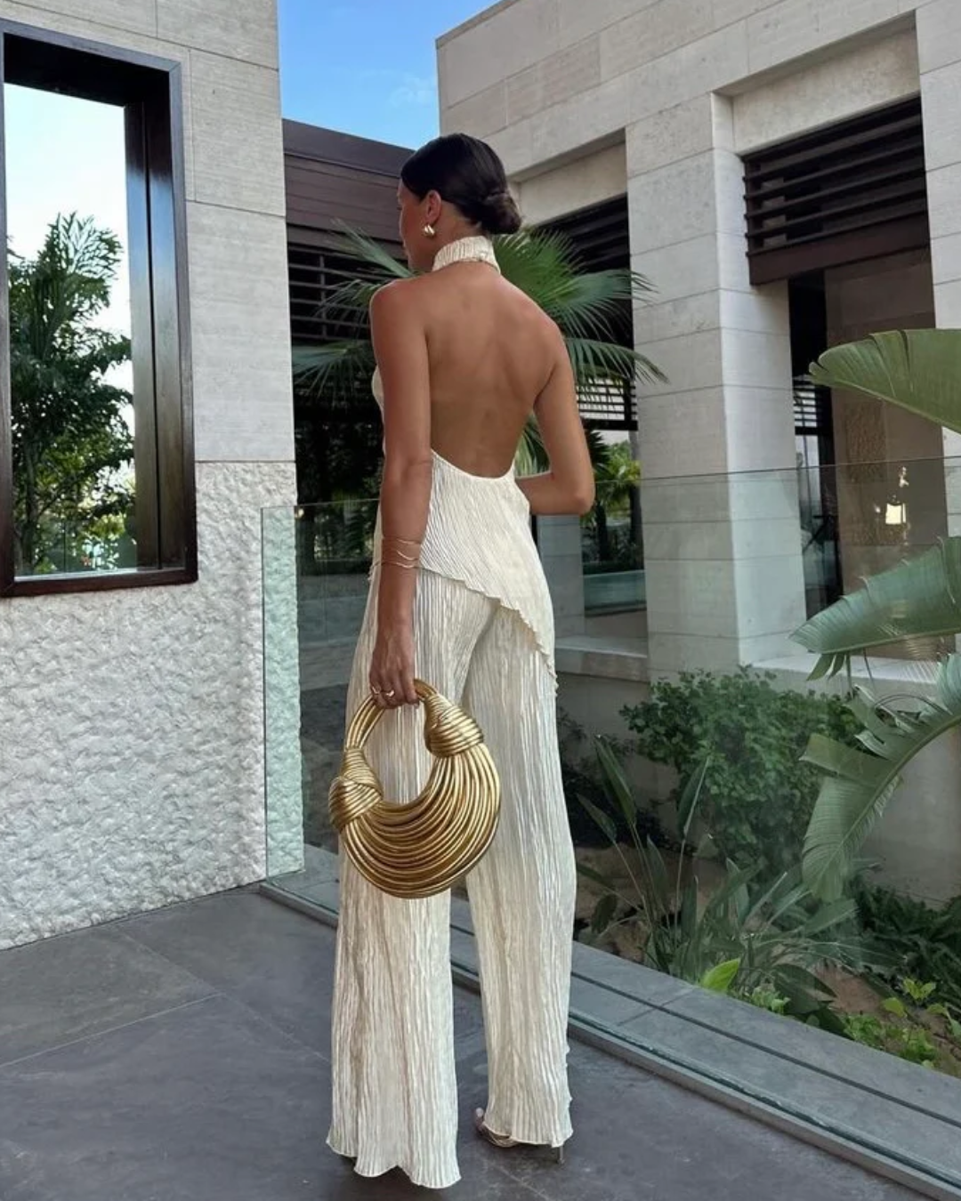 Aveline | Luxe Pleated Set