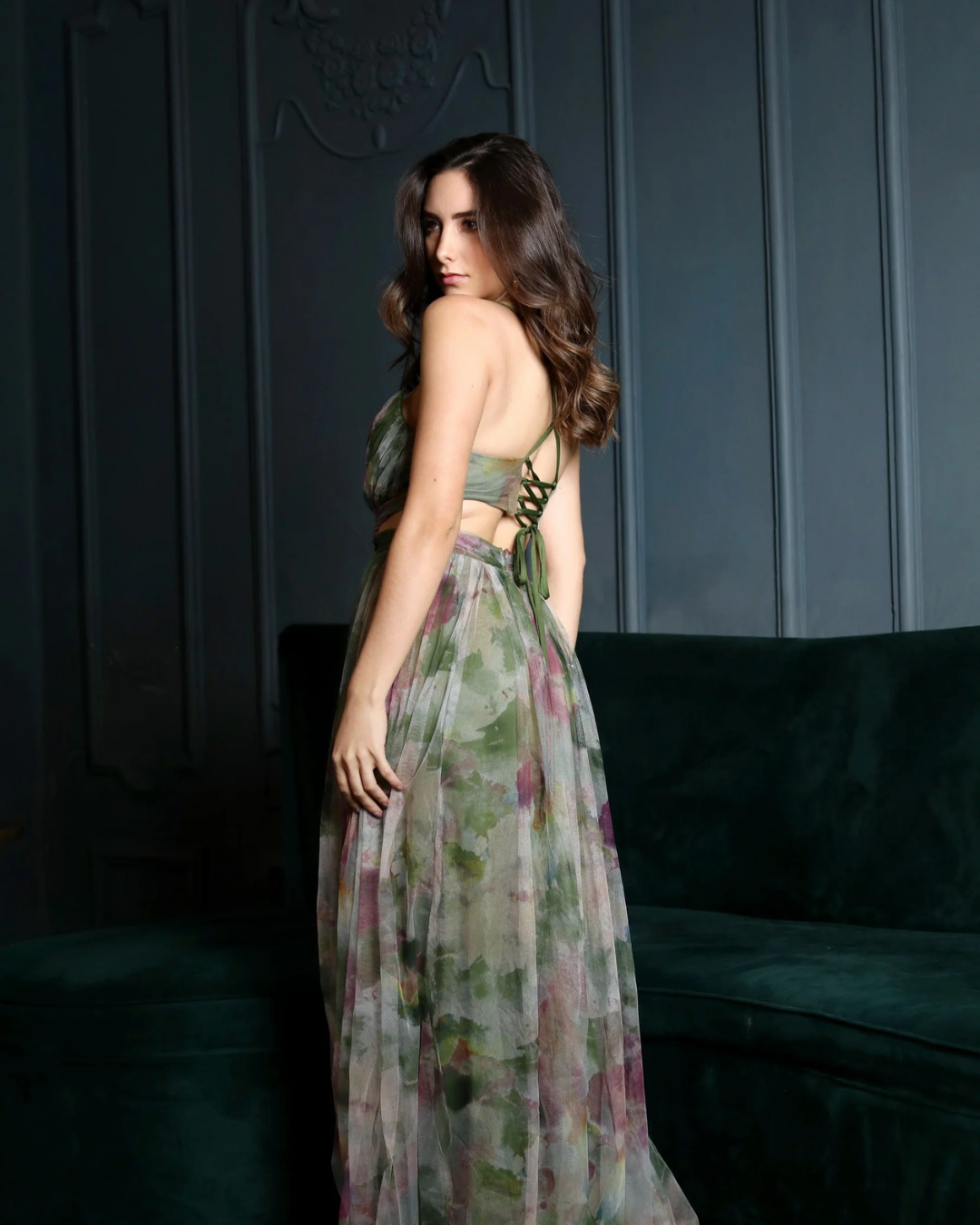 Beatrice | Pleated Maxi Dress