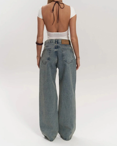 Maelis | Blue Transparent Jeans