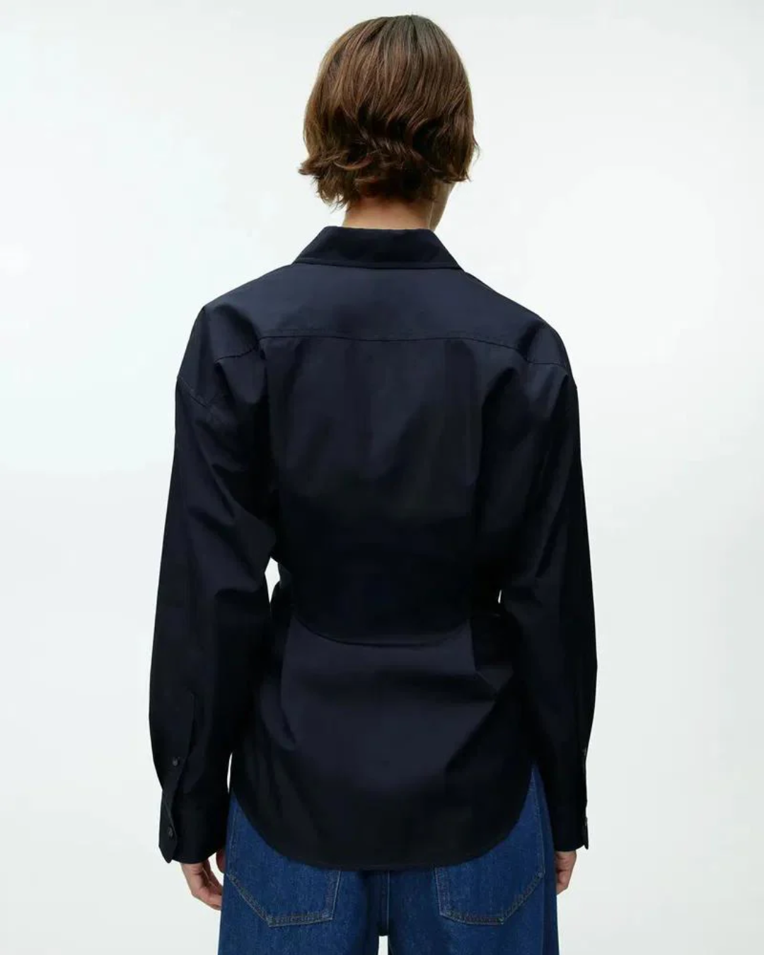 Selvine | Asymmetric Wrap Shirt