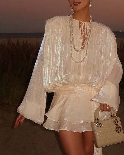 Liora | Ruffle Mini Dress
