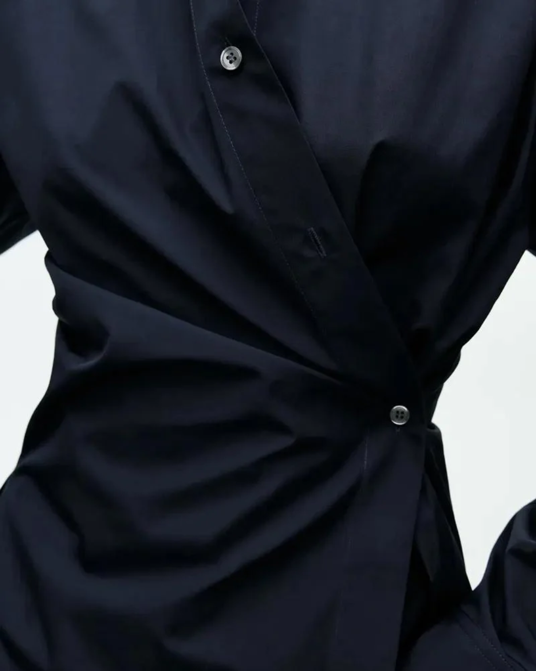 Selvine | Asymmetric Wrap Shirt