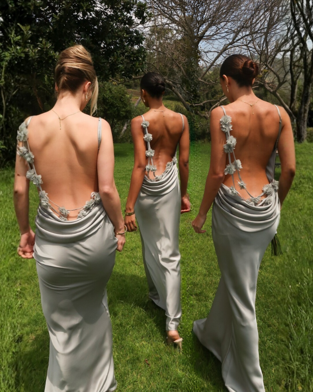 Lunara | Satin Maxi Dress