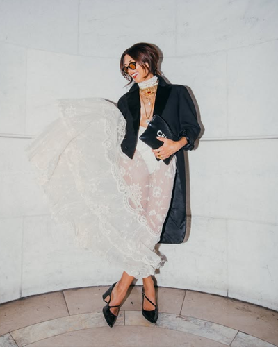 Marveille | Floral Lace Maxi Skirt