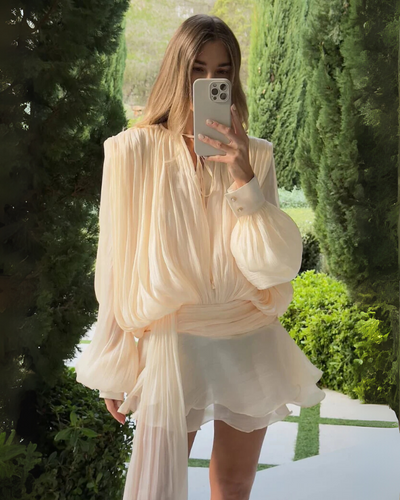 Liora | Ruffle Mini Dress