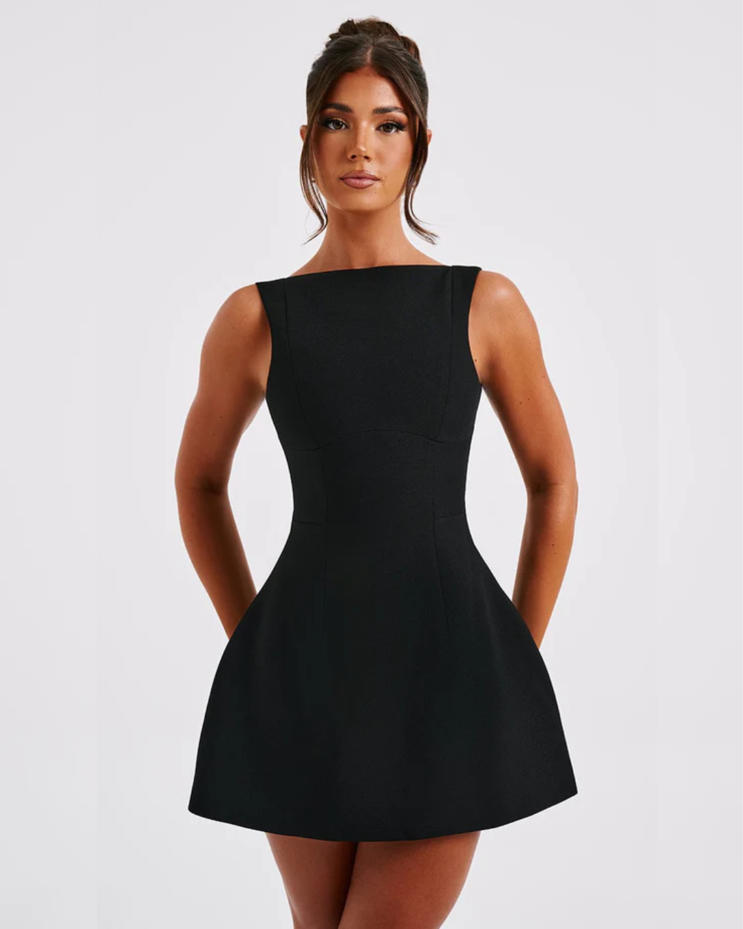 Celeste | Sculpted Mini Dress