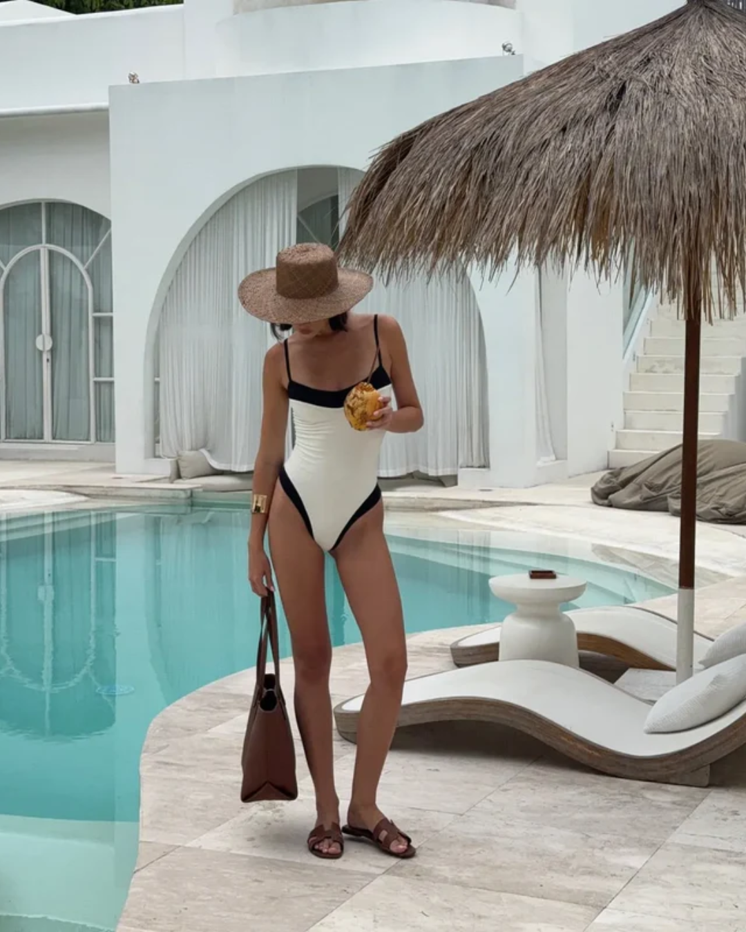 Valerie | Contrast One Piece Swimsuit