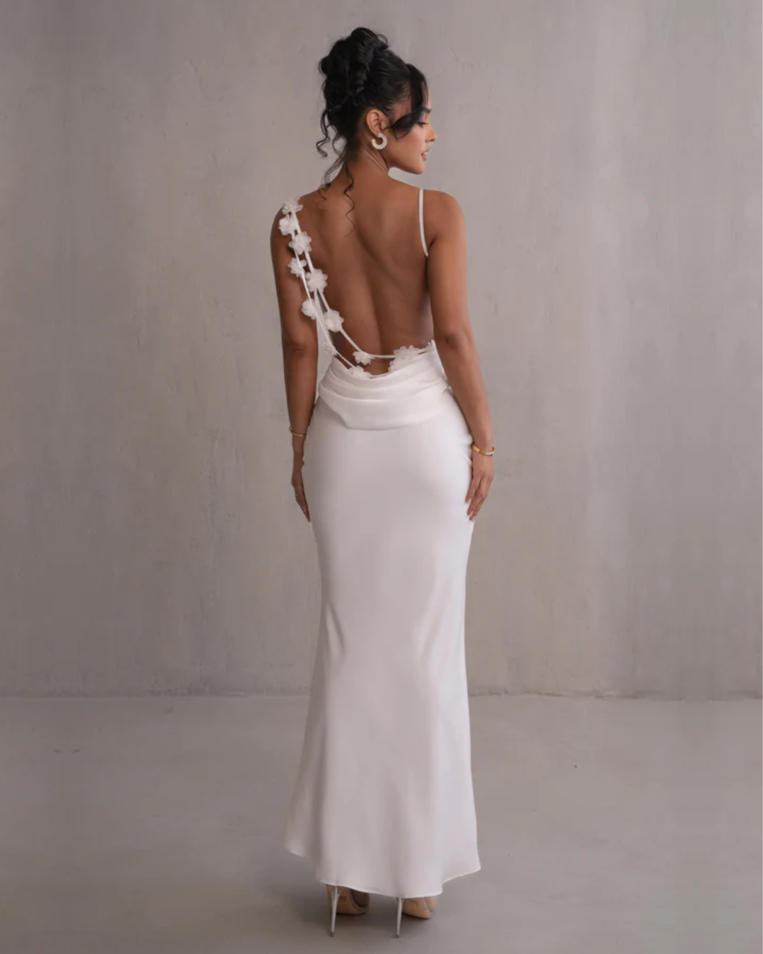 Lunara | Satin Maxi Dress