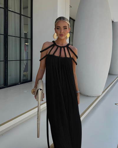Nyssa | Braided Strap Maxi Dress