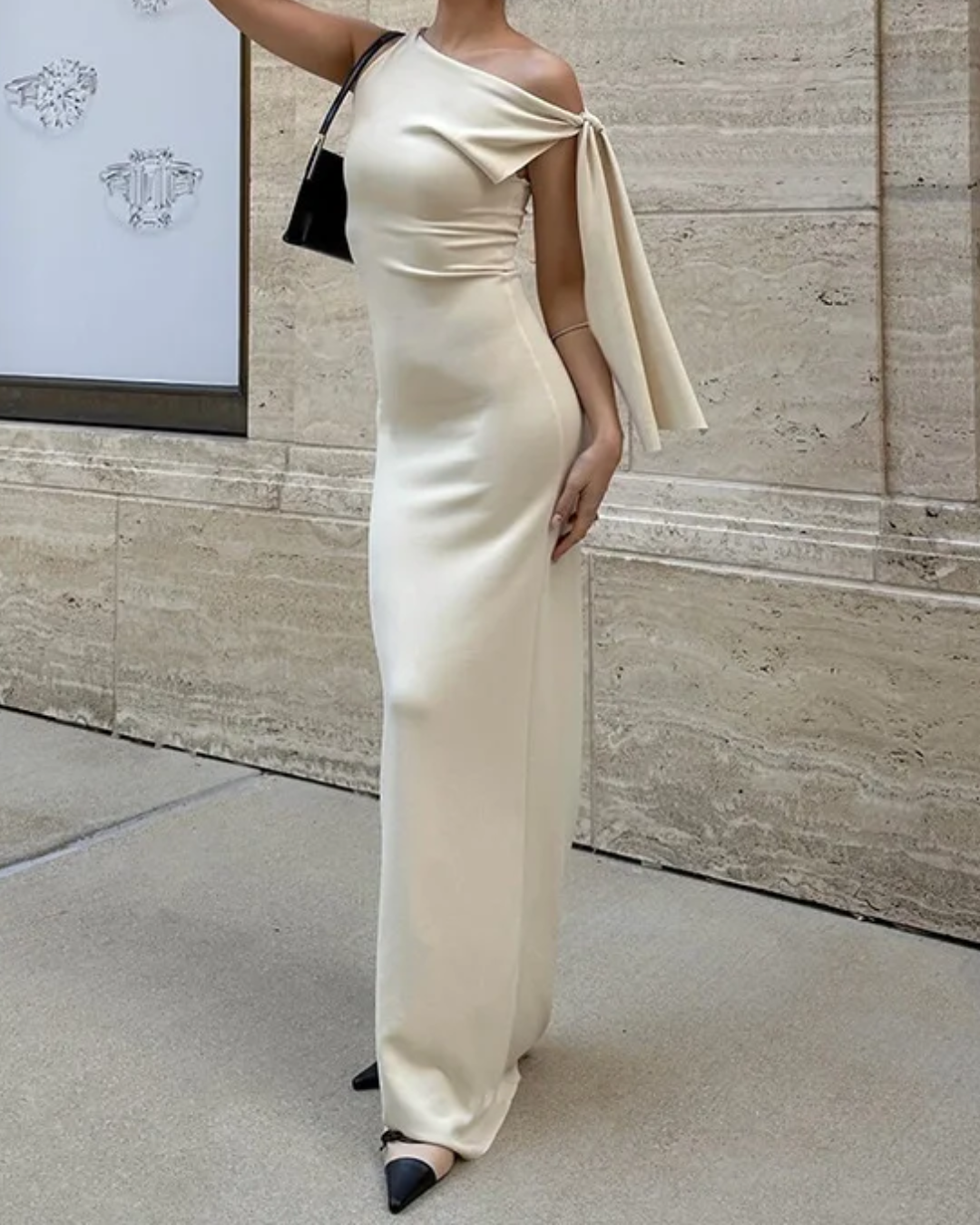 Clarisse | Bow Maxi Dress