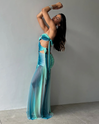 Aurora | Strapless Maxi Dress