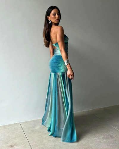 Aurora | Strapless Maxi Dress