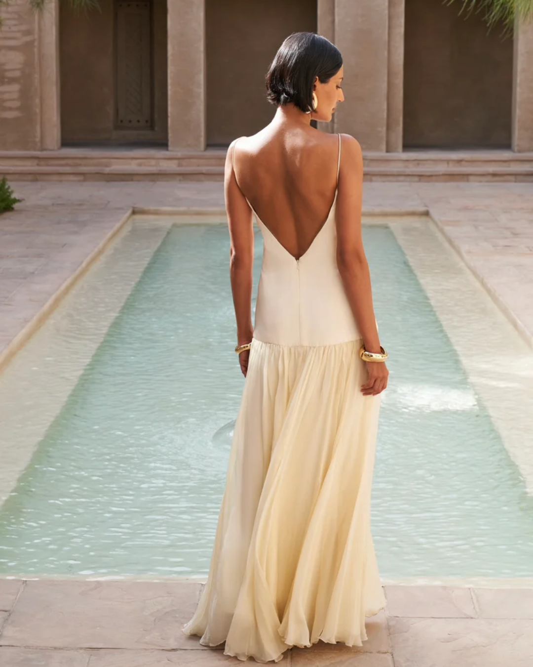 Elowen | Elegant Scarf Maxi Dress