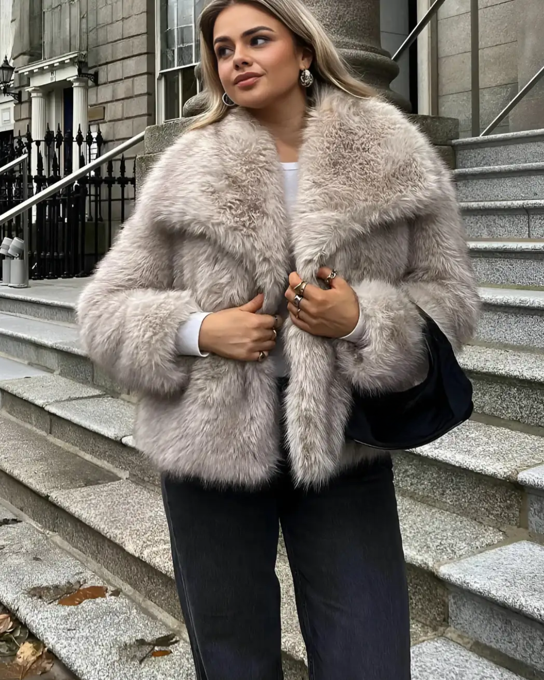 Amaya | Luxe Faux Fur Coat