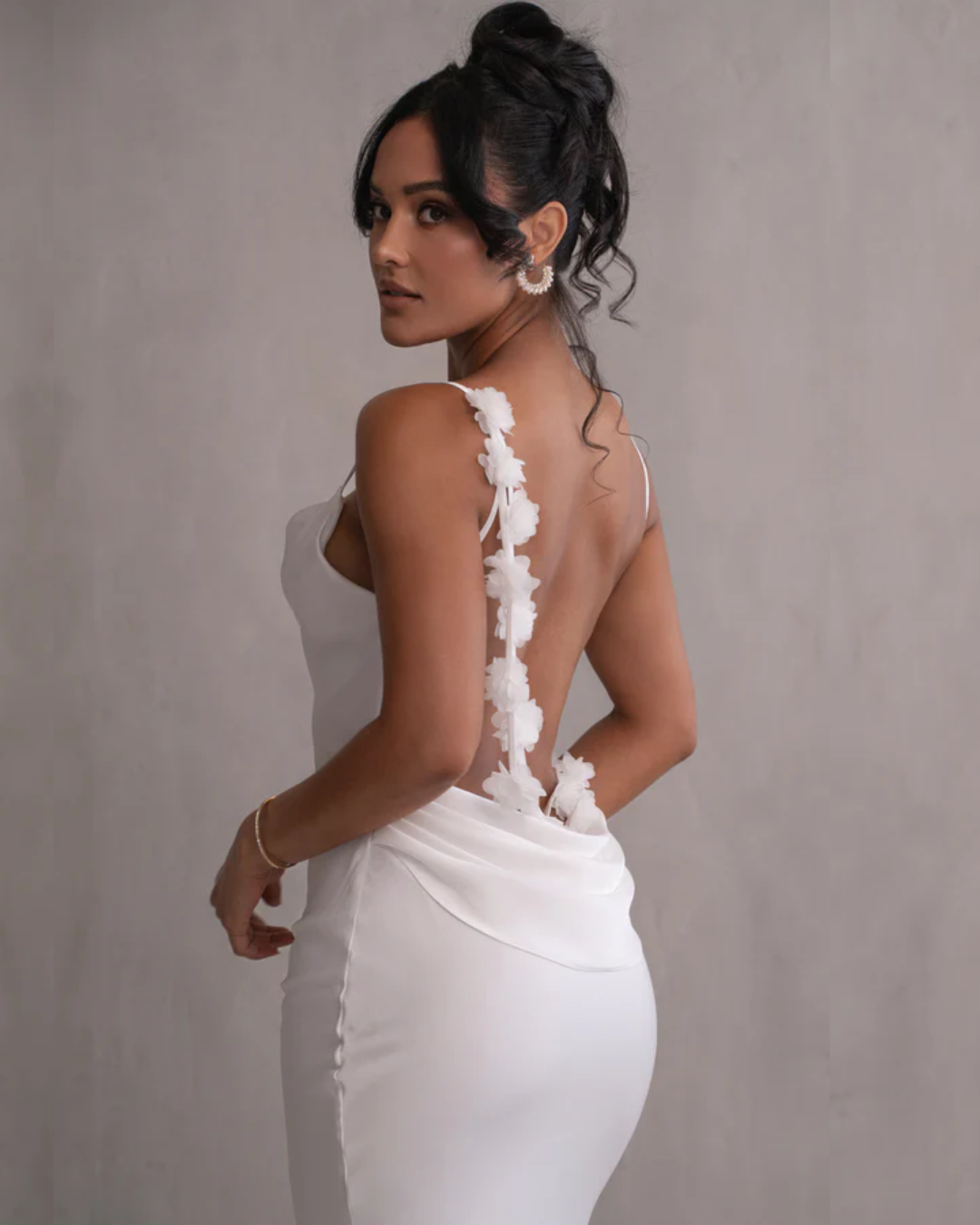 Lunara | Satin Maxi Dress