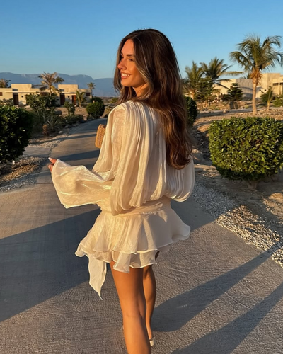 Liora | Ruffle Mini Dress