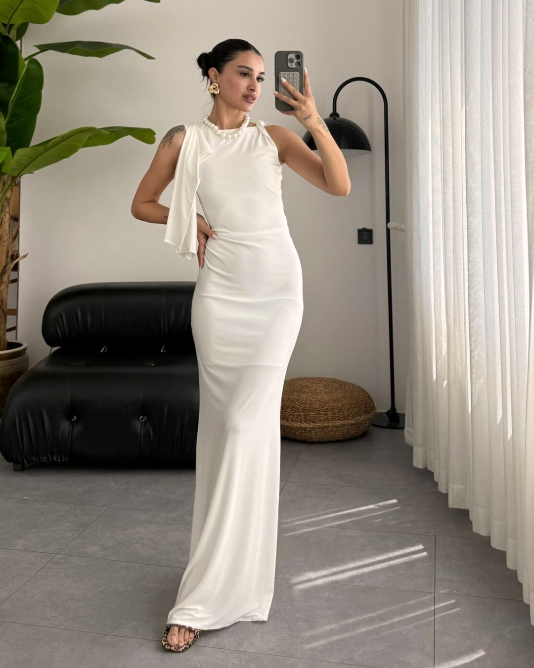 Clarisse | Bow Maxi Dress