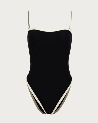 Daphne | Contrast One Piece Swimsut