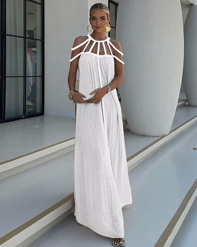 Nyssa | Braided Strap Maxi Dress