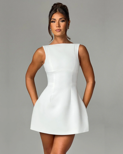 Celeste | Sculpted Mini Dress