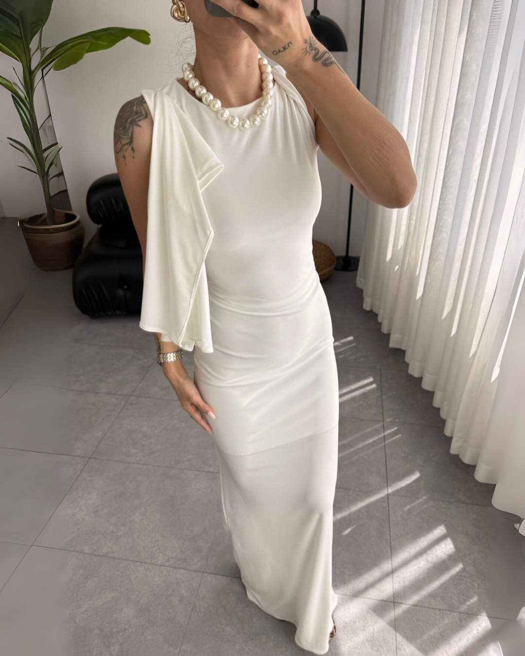 Clarisse | Bow Maxi Dress