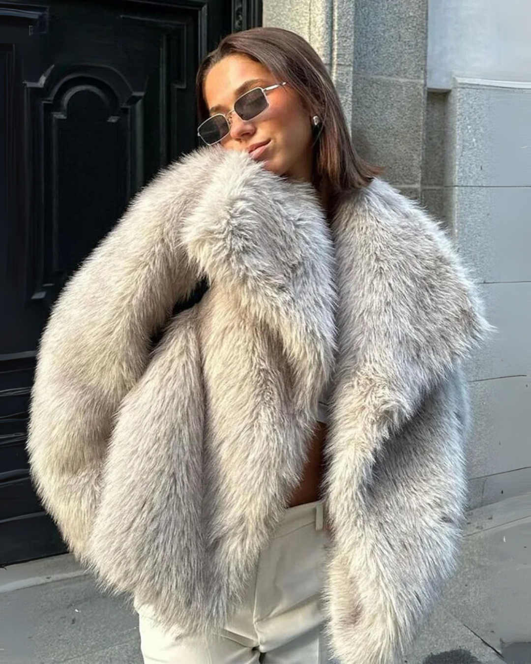 Amaya | Luxe Faux Fur Coat