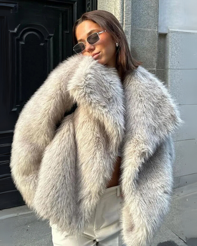 Amaya | Luxe Faux Fur Coat