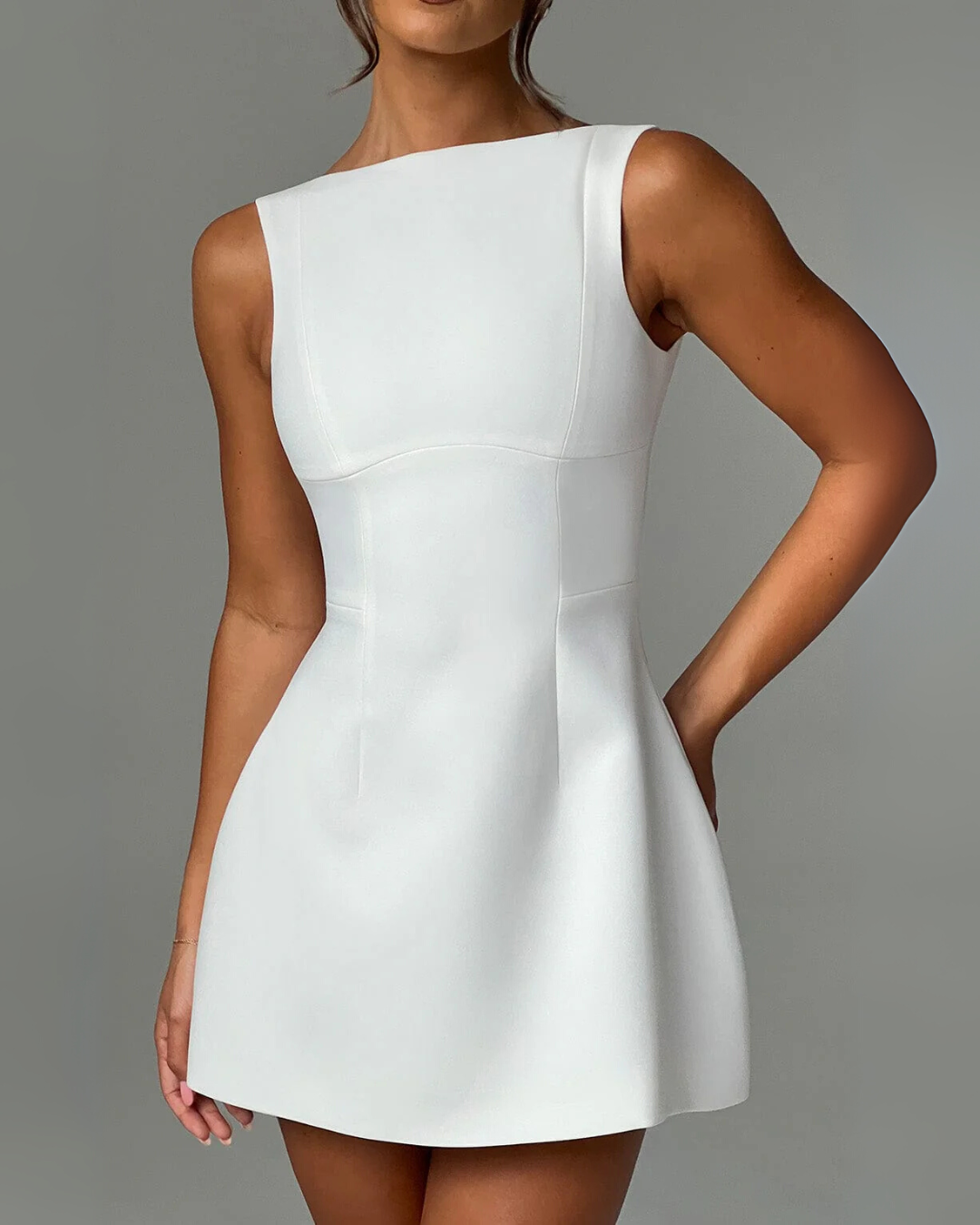 Celeste | Sculpted Mini Dress
